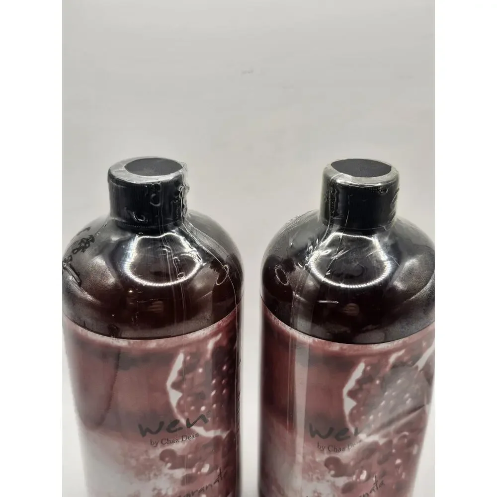 Wen Cleansing‎ Conditioner 16oz POMEGRANATE Chaz Dean Set Of 2 With Pump